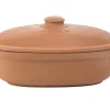 Römertopf Brot-Frische-Topf Oval Terracotta, Medium 16